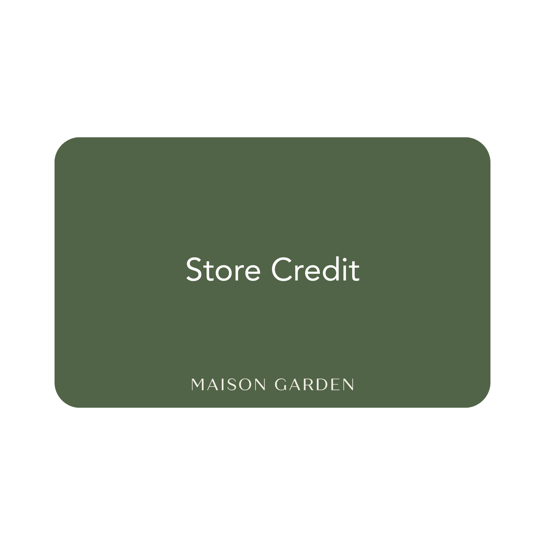 Store Credit