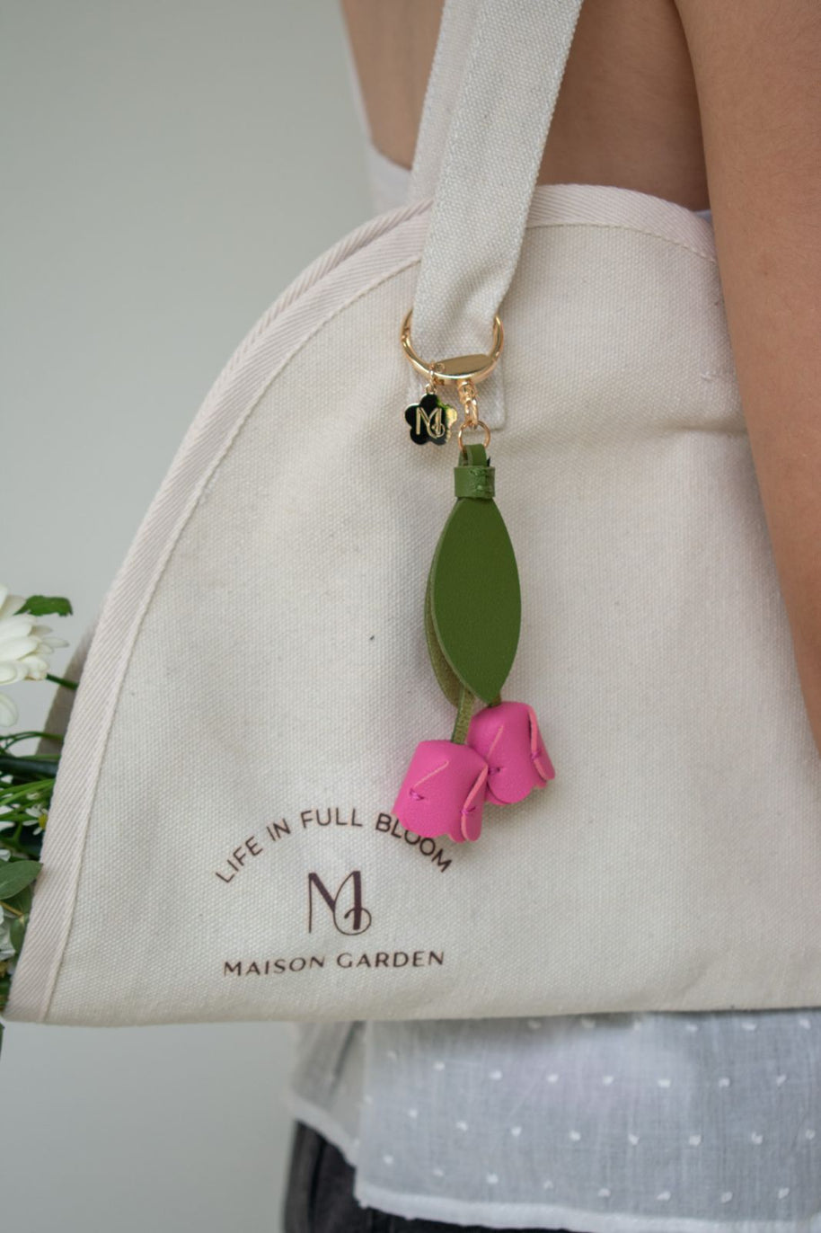 Bloom Charm Keychain
