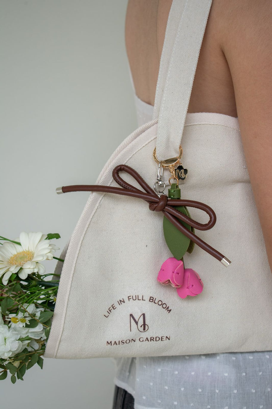 Bloom Charm Keychain