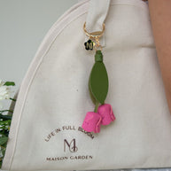 Bloom Charm Keychain